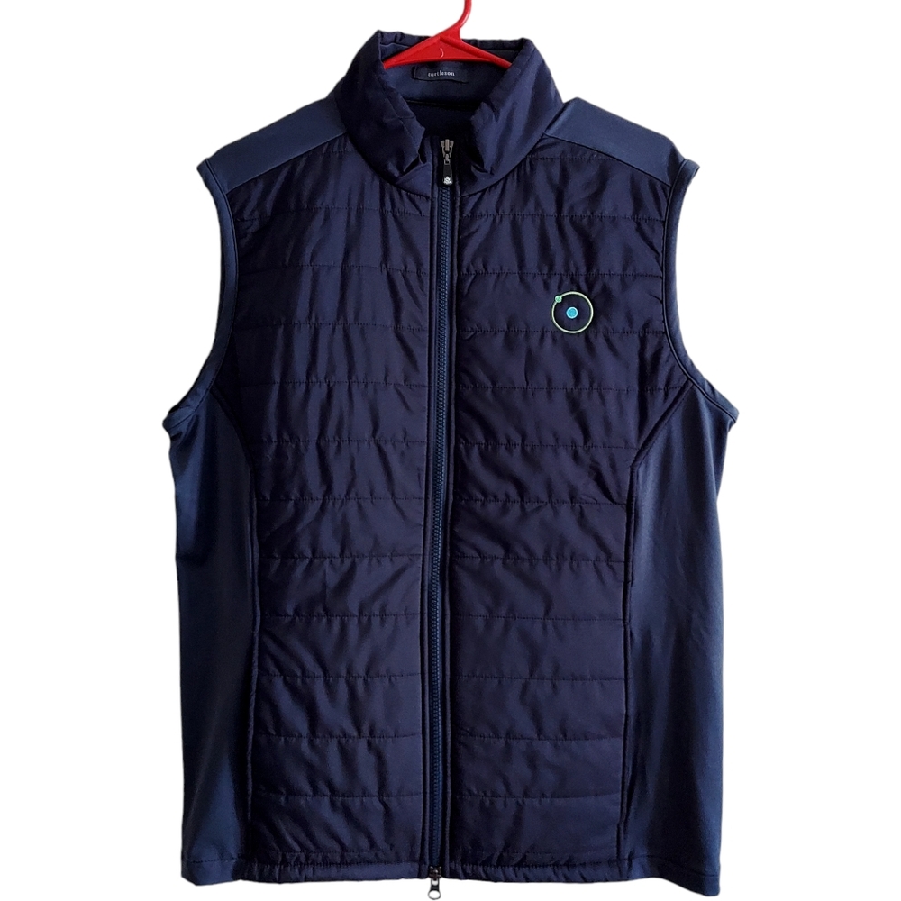 Turtleson"Fusion Quilted Vest Navy Blue Medium